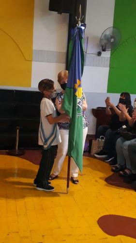 EMS 2021 Escuela Modelo Sarmiento Nivel Primario Cambio de Abanderados 1