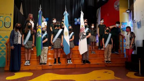 EMS 2021 Escuela Modelo Sarmiento Nivel Primario Cambio de Abanderados 3