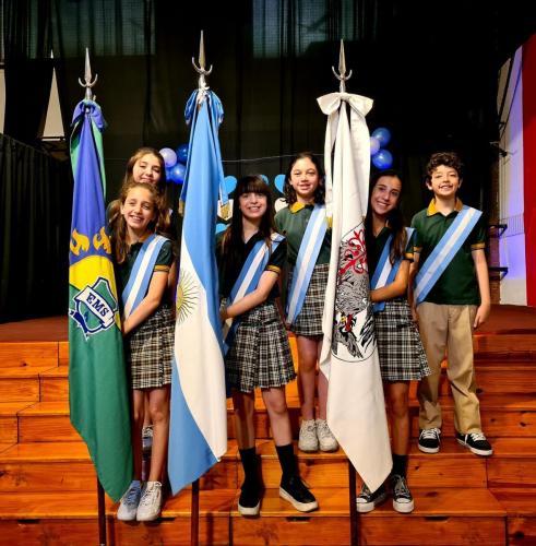 EMS 2021 Escuela Modelo Sarmiento Nivel Primario Cambio de Abanderados 5