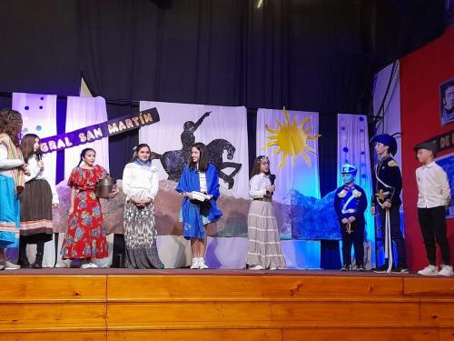 EMS 2022 Escuela Modelo Sarmiento Nivel Primario Homenaje a San Martin 3