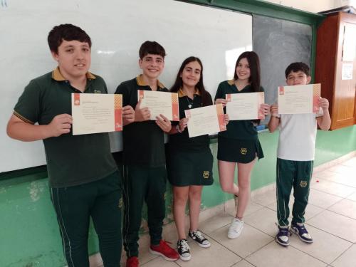 EMS 2024 Escuela Modelo Sarmiento Nivel Secundario Corazones solidarios 2